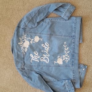 Bridal Jean Jacket